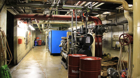 Stara stacja sprężonego powietrza w ZF Friedrichshafen