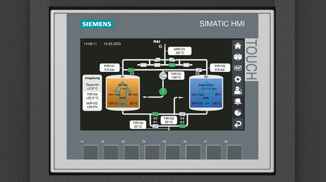 CALOSEC CONTROL do sterowania osuszaczy adsorpcyjnych regenerowanych na gorąco