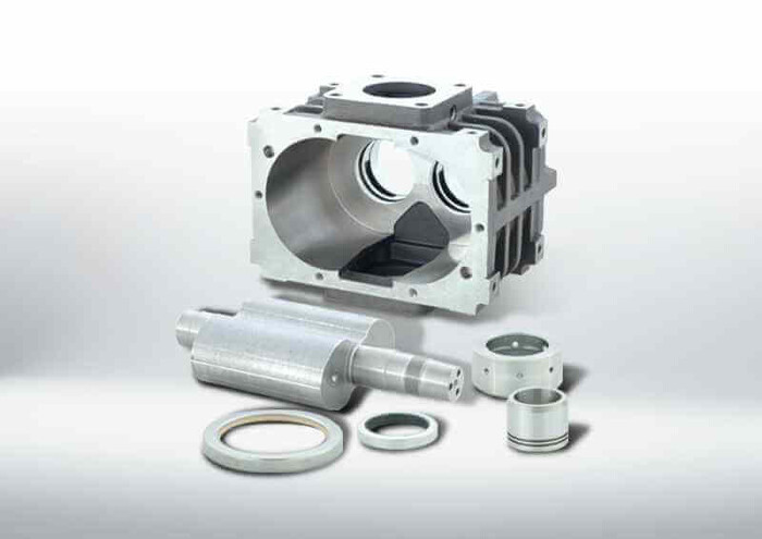 Części zamienne do bloku dmuchawy.