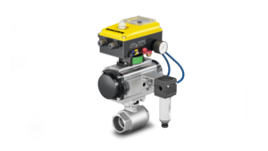 System stabilizacji ciśnienia firmy KAESER KOMPRESSOREN.