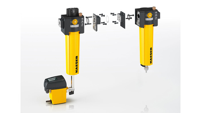 Filtr do uzdatniania sprężonego powietrza