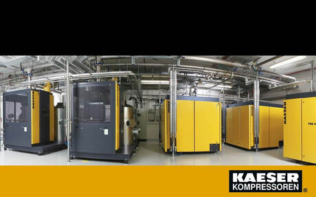 Idealna stacja sprężonego powietrza.