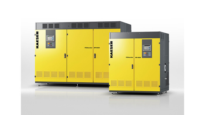 Turbo dmuchawy firmy KAESER KOMPRESSOREN