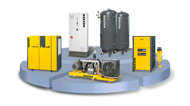 5 podzespołów systemu SIGMA PET AIR