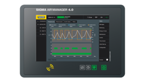 Nadrzędny system sterowania SIGMA AIR MANAGER 4.0 firmy KAESER KOMPRESSOREN.