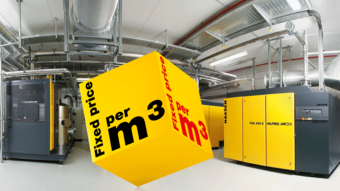 SIGMA AIR UTILITY – sprężone powietrze w stałej cenie za m³