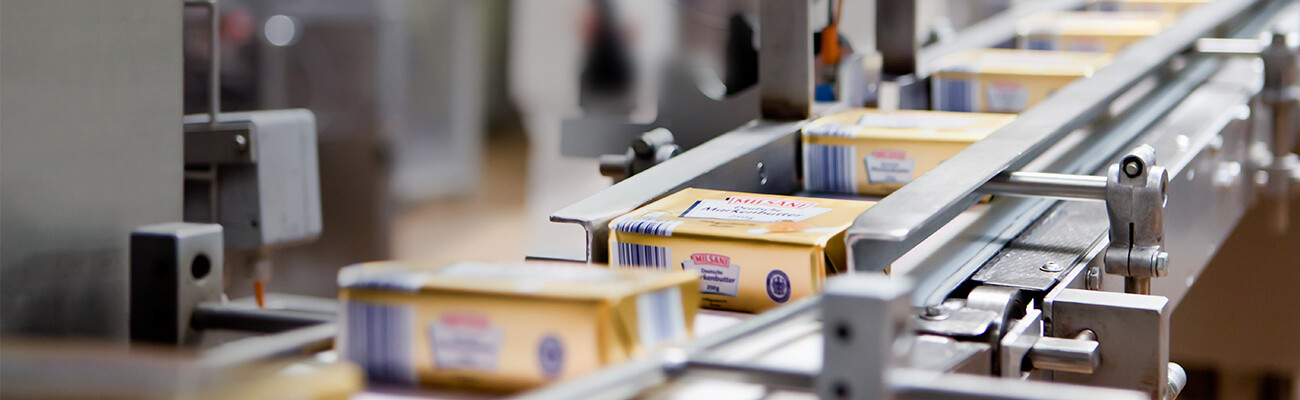 Sprężone powietrze KAESER KOMPRESSOREN do linii produkcyjnej mleczarni Ammerland