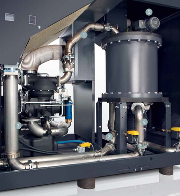 Schemat montażowy osuszacza rotacyjnego i.HOC