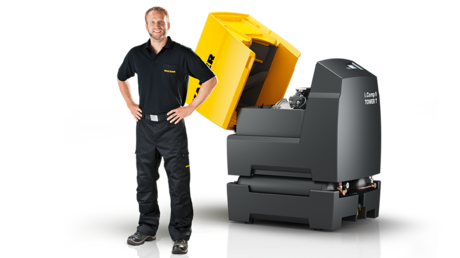 Dzięki uchylnej obudowie obsługa serwisowa i.Comp 9 Tower jest bardzo prosta.