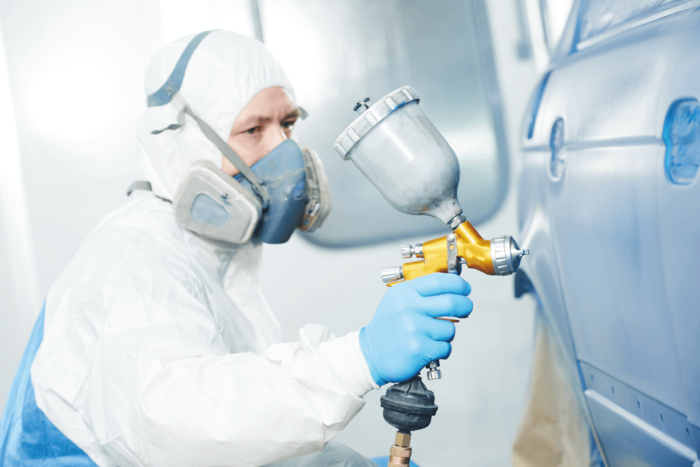 Nakładanie powłoki lakierniczej