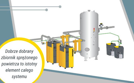 Dobrze dobrany zbiornik sprężonego powietrza to istotny element systemu.